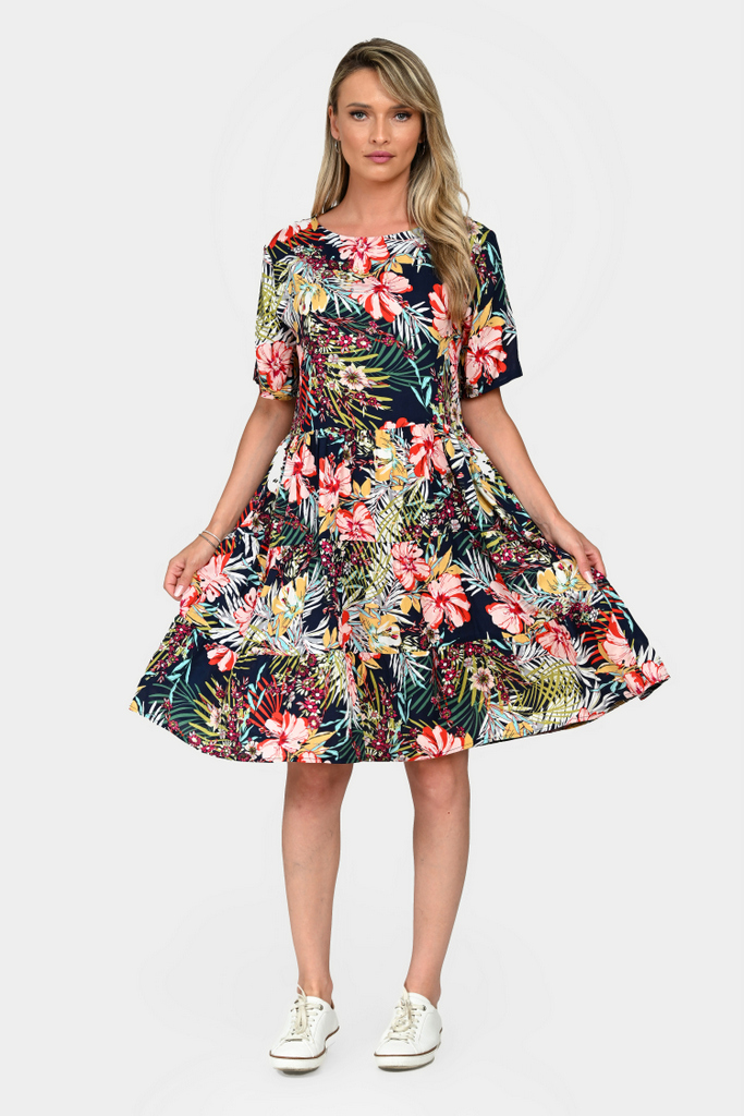 Rochie Dama, Eranthe, Tropical V328 - 1 | YEO